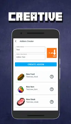 Addons Creator android App screenshot 1