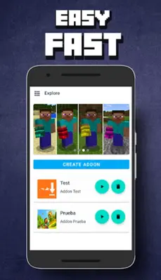 Addons Creator android App screenshot 2